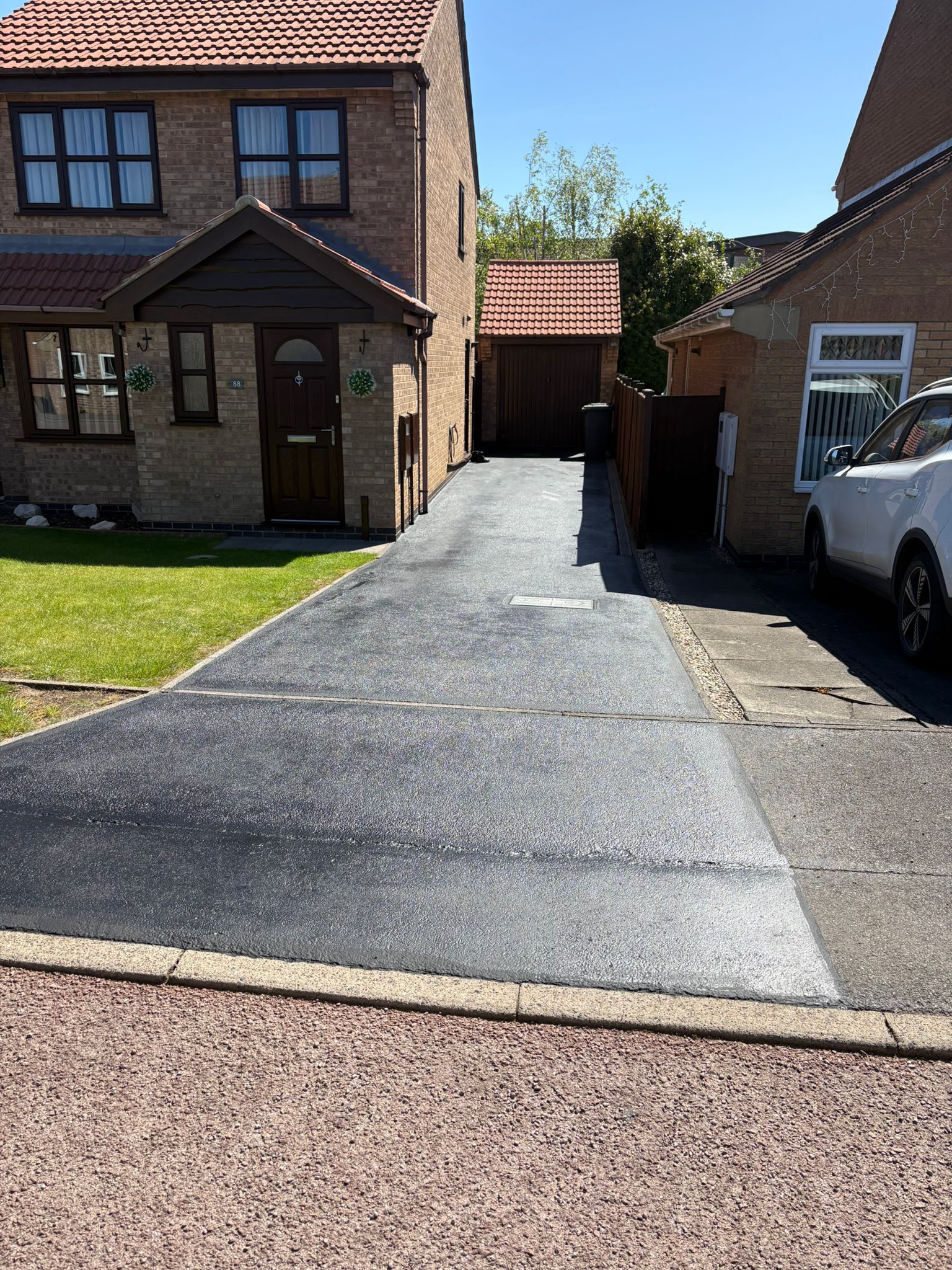 Driveways – finished UK home example 2