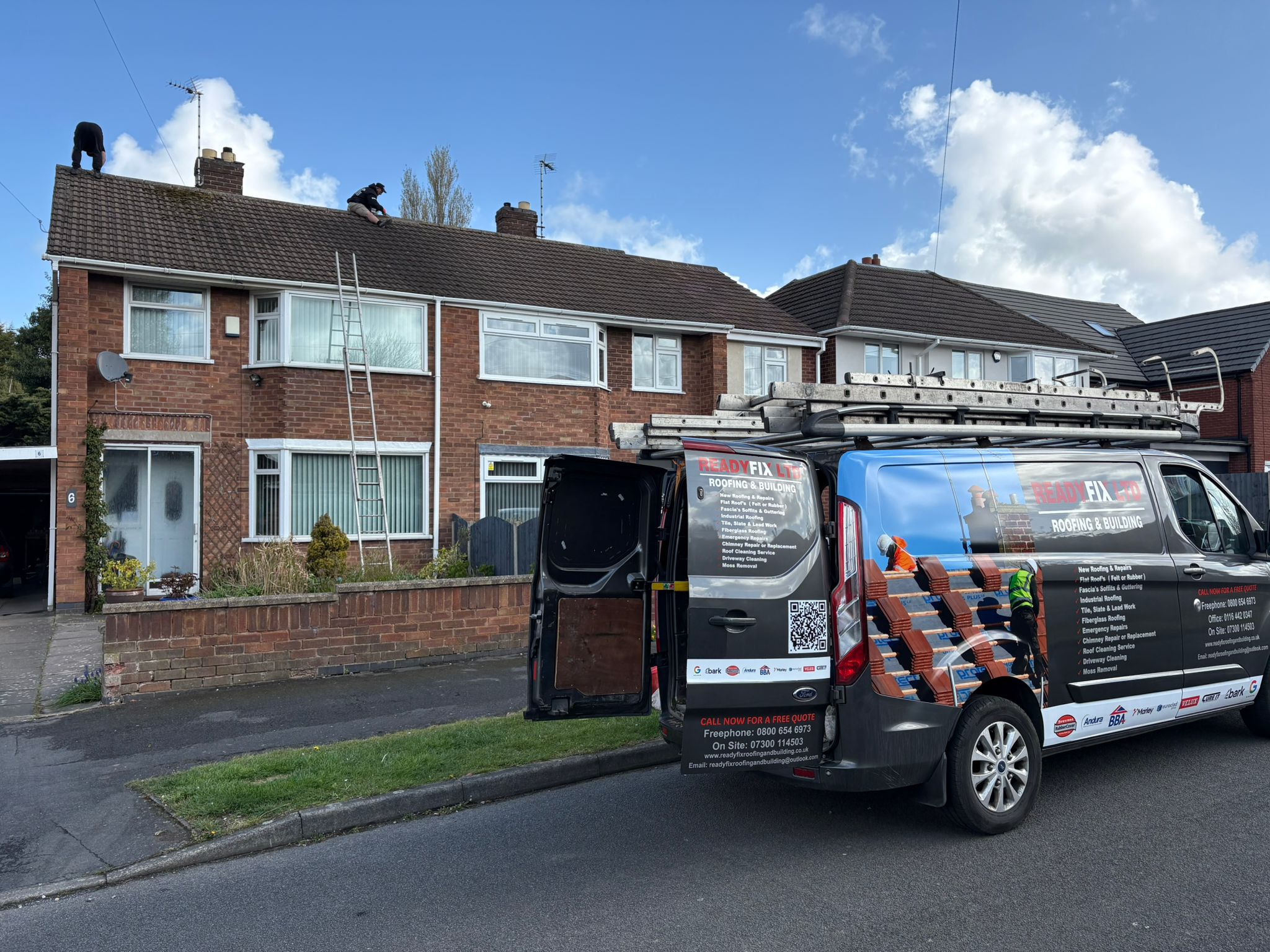ReadyFix Van — Fully Branded on Location