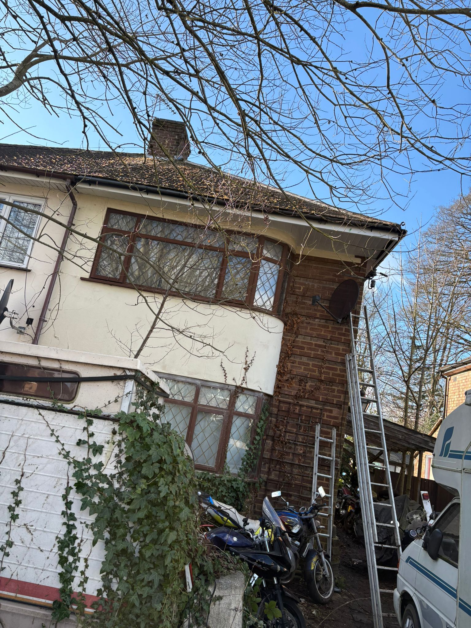 Full exterior renovation of a traditional UK house